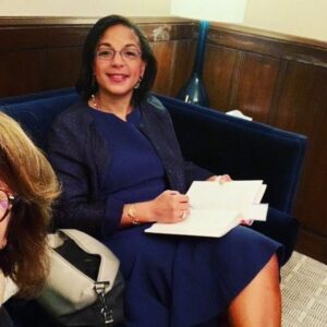 Susan Rice Instagram - Never a dull moment with @mastro175! Thanks for talking #ToughLove with me tonight, and thank you @EmanuEl_NYC @streickercenter for hosting a wonderful event.
