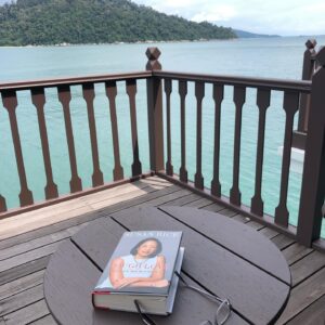 Susan Rice Instagram - Thanks @chuckkennedydc for taking “Tough Love” to your lovely vacation destination. Glad you are enjoying.