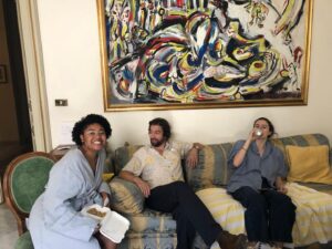 Susanna Skaggs Instagram - thank you for watching love and gelato!!! and yes, some of these bts pictures are being posted purely to embarrass @saulnanni