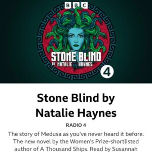 Susannah Fielding Instagram - Incredibly proud to have had the chance to read this exceptional book for @bbcradio4 at 11.45pm started last night! 
also available on @bbcsounds 
Stone Blind by @nataliehaynesauthor is a must read ⭐️