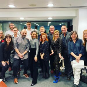 Susannah Fielding Instagram - #bbcbigbroadcast #comingtoyourwirelesssoon 
#katherinehepburn