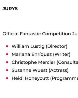 Susanne Wuest Instagram - I feel so incredibly honored and grateful to be part of this year’s Jury at the 55th edition of the one and only @sitgesfestival … this is so much where my heart is and I look so much forward to the next 10 days 💥🔪🩸💉
.
#sitges #sitgesfilmfestival #genre #genrefilm #love #cinema