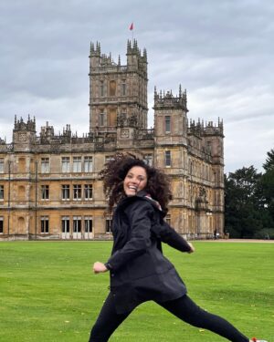 Susie Castillo Instagram - Castle #2 on our tour: Highclere Castle

Ahhhh!!!! My fellow #DowntonAbbey lovers, I hope you all get to visit @highclere_castle someday to experience the same Downton magic we did! 

Photography is not permitted inside the castle so I don’t have any to share but the rule allows you to just take in all the details and enjoy the amazing guided tour. The gorgeous grounds and afternoon tea after the tour didn’t disappoint either! Still on cloud 9 and we can’t wait to go back 🤩
