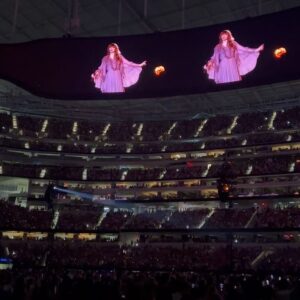 Susie Castillo Instagram - I cannot believe my life last night!!! Not only did I watch @taylorswift perform and live out my #erastour dreams, but we experienced it like ballers at our private table in the @bootsysofistadium suite🙀🙀🙀It was a damn dream!!!

@johnterzian this meant so much and I can’t thank you enough! I was willing to give my right arm to go and didn’t have to lol! What a night to be a #swifty. Thank you! 🫶🏼🫶🏼🫶🏼

#karmaisacat 🐈‍⬛