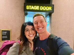 Susie Youssef Instagram - Met a fan at stage door last night @sydneyoperahouse