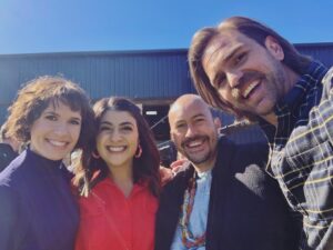 Susie Youssef Instagram - I wish Deb Riley and @paperform and I were in Melbourne this weekend sinking a beer with brother bear @harley.breen - I love these people. You can see all of them on @makingitau tonight at 6pm on @channel10au or @10playau #makingitau
