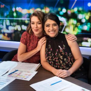 Susie Youssef Instagram - One of the best laughs and biggest hearts in the biz. Thank you @gorgicoghlan for not only being a brilliant broadcaster but a great example of integrity and empathy. How lucky are all the peeps who will work with you next xx