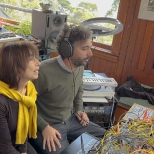 Suzanne Ciani Instagram - OUT TODAY - Excited to announce our first single 
"Golden Apples of the Sun" is available on all digital platforms 🌈
Vinyl is available for preorder @transversales_disques and will be released on October 6th 🌊🌊🌊

☀️Special pack including a deluxe poster ☀️

#suzanneciani #jonathanfitoussi_ @buchlausa