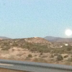 Suzanne Clément Instagram - Full moon sur la route Arizona !!