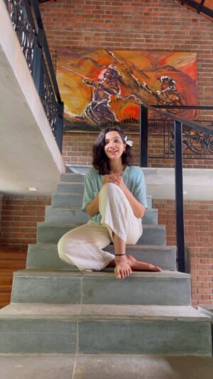 Swetha Gai Instagram - Step into the saga of ‘Veeran’. Experience an extraordinary blend of love and courage, a spectacle that will leave you awestruck. Witness a performance where the heart throbs with passion and the spirit soars with valor. Join us for a mesmerizing journey, because Veeran’s story isn’t just to be told, it’s to be lived. #veeran #pondicherry #auroville #theatre