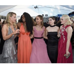 Sydelle Noel Instagram - Some great moments captured with @blackpanther @glownetflix and @cw_crazyxgf cast! @sagawards 
#BlackPanther #GLOW #CrazyExGirlfriend