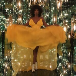 Sydelle Noel Instagram - Come on dress! Didn’t I say, I 💛 a #Photobooth Thank you @people Magazine. My #BestBoomerangEver
#LeanneMarshall #SydelleNoel