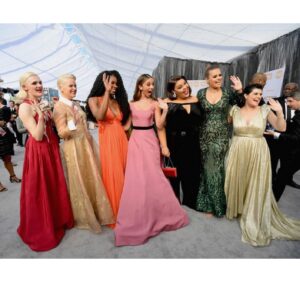 Sydelle Noel Instagram - Some great moments captured with @blackpanther @glownetflix and @cw_crazyxgf cast! @sagawards 
#BlackPanther #GLOW #CrazyExGirlfriend