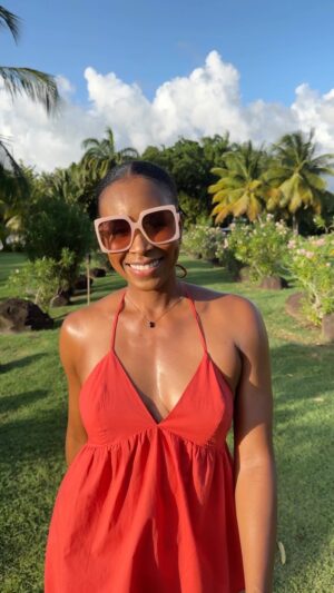 Sydelle Noel Instagram - Starting my vacation off beautifully at @mountcinnamongrenada 
It truly is a wonderful day…
#Grenada