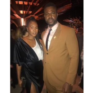 Sydelle Noel Instagram - #FB to me and my boy @winstoncduke #TheDuke at different events...always coming correct.  #Mbaku #DoraMilaje #WakandaForever #WinstonDuke 🇹🇹 #SydelleNoel 🇬🇩