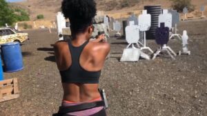 Sydelle Noel Instagram - M O O D  F O R  T H E  W E E K 
#NoBullshit Going into the week taking MoFo’s out! 🔫 @tarantactical •
•
#SydelleNoel #TaranTactical #ShootResponsibly