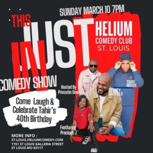 Sydney Castillo Instagram - My dog turning 40 in a couple weeks and we coming to St. Louis to turn up! One show! This is Tahir bday show. It will sellout. Plz go grab ur tix asap!! 📸 by: @rgfent_and_photography 

@sexyyred hope to see y’all there.