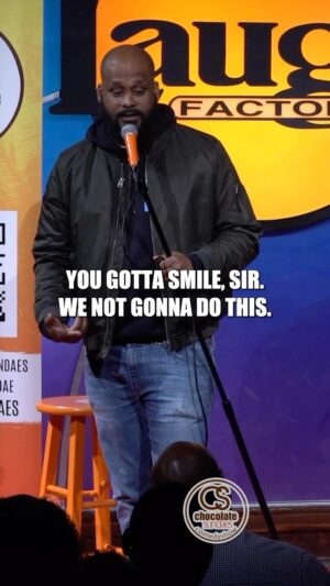 Sydney Castillo Instagram - So you paid money not to laugh? 🧐 

Follow 👉🏾@sydneyisfunny 
🎥 @badsplice @saintmicah_
👩🏾‍💻 @keera.s 
#chocolatesundaescomedy  #comedian #comedy #lol #funny #fun #funnyvideos #funnyvideo #humor #standup #standupcomedy #standupcomedian #laugh #laughter #laughing #laughs #losangeles #blackcommunity #comic #comics #california #comedians #sydneycastillo #crowdwork
