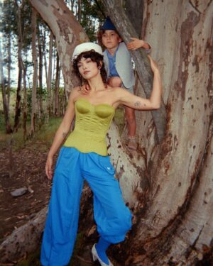 Sydney Schafer Instagram - If me and Jasper were in a Wes Anderson film…