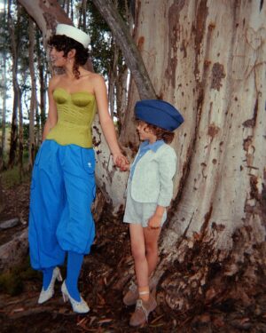 Sydney Schafer Instagram - If me and Jasper were in a Wes Anderson film…