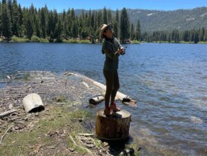 Sydney Viengluang Instagram - Gone fishin! Went off the grid for a bit to visit the Giant Sequioas and Hume Lake. Didn’t catch anything but was happy to visit one of my favorite childhood pastimes with my late grandpa 🎣🌲

#sequoia #sequoianationalpark #kingscanyon #camping #naturelovers #travel #adventure