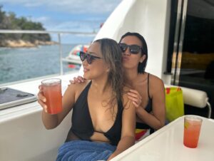 Sydney Viengluang Instagram - Hope we made your milestone birthday celebration this past weekend wonderful and memorable @rohndizzle ! Grateful for your 20  years of friendship, laughter, and all the memories we’ve made together and hopefully will continue to make in this next chapter of your life! I’m so glad you’re on the west coast now. Love you bestie! Diamonds are forever 💎💎❤️❤️

#puertovallarta #mexico #birthday #diamonds