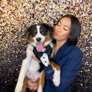 Sydney Viengluang Instagram - Happy New Year my dears! 2023 was a bittersweet year. The bitter, losing my boy Bosly and dealing with that grief continues to be challenging. The sweet, my new pup—Giles. The past couple of months have been a blur, training and raising a puppy. He’s definitely feisty and head strong! Grateful I got to end the year with some of my favorite people. Cheers to more sweet moments in 2024 🥂🙏🏽