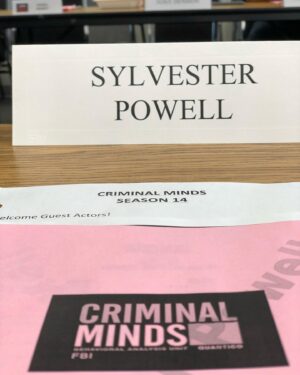 Sylvester Powell Instagram - “I’m about seeing long-term, seeing a vision, understanding nothing really worthwhile happens overnight, and just sticking to your script long enough to make something real happen.”- Nipsey Hussle

Season 14 was broken into two seasons my episode will be on season 15.... the final season of @crimmindscbs