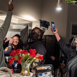 T.D. Jakes Instagram - Here are some BTS moments from shooting #LUSTonLifetime. What an amazing cast and crew. Special shoutout to our own @derrickmwilliams, Executive Producer. If you missed the premiere , #Lustonlifetime will reair on 4/17 at 6p ET.
