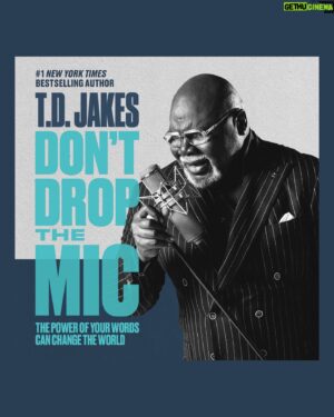 T.D. Jakes Instagram - “Thank you for the incredible response to my book #DontDropTheMic! To those that have read the book, don’t forget to leave a review on Amazon; your words matter, and so too does your feedback! Use your words to inspire others to read this powerful book.

And, if you haven’t read the book, this is an excellent resource for anyone looking to use their voice to leverage their legacy! Go pick it up wherever books are sold.” - @BishopJakes