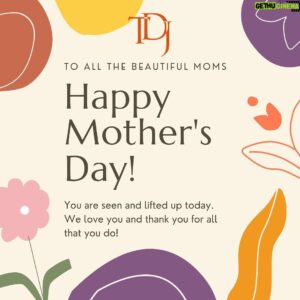 T.D. Jakes Instagram - Celebrating the backbone and heroes of our families. Shoutout to all the motherly figures out there that have and continue to teach us, love us, and shape us. We are forever grateful. #HappyMothersDay ❤️