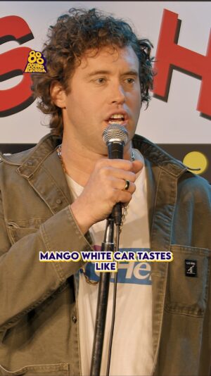T.J. Miller Instagram - Mango White Claws taste like a bad personality. 🤮