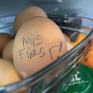 T.R. Knight Instagram - Eggs can be selfish.