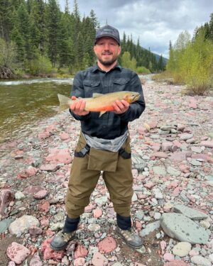 TJ Dillashaw Instagram - What an amazing weekend at a magical place @spottedbearranch with great people! Fly fishing for bull trout is a must.