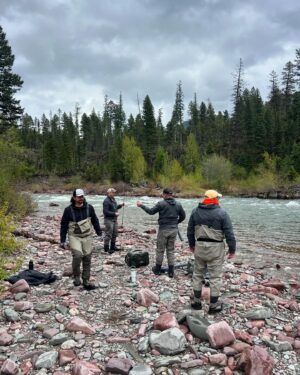TJ Dillashaw Instagram - What an amazing weekend at a magical place @spottedbearranch with great people! Fly fishing for bull trout is a must.