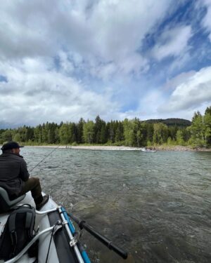 TJ Dillashaw Instagram - What an amazing weekend at a magical place @spottedbearranch with great people! Fly fishing for bull trout is a must.