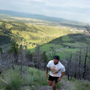 TJ Dillashaw Instagram - Crushing hills in Montana for leg day. #FuelYourAdventure with @wildsocietynutrition. That Citrus Punch smacks. Most refreshing protein there is.