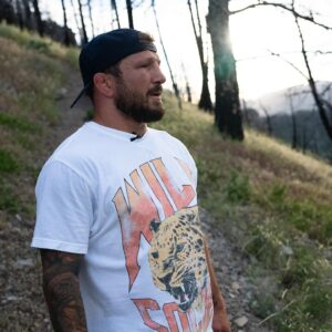 TJ Dillashaw Instagram - Crushing hills in Montana for leg day. #FuelYourAdventure with @wildsocietynutrition. That Citrus Punch smacks. Most refreshing protein there is.