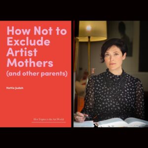 Tabitha Soren Instagram - Meet Hettie Judah. I could call her a curator. I could call her an author. But I think of her as a polymath and a changemaker. It was Hettie who included my MOTHERLOAD work in the ACTS OF CREATION exhibition which will be touring for over a year in the UK. She wrote the ACTS OF CREATION book too,  which will be published by @thamesandhudson on 4 July (UK / Europe) and @thamesandhudsonusa on 3 September (USA /Canada).⁠
⁠
In the new book, motherhood is addressed in the broadest sense - as an idea, a myth, an imposition, a source of longing or dread. The book covers broader territory than the exhibition, with chapters looking at the mother as an art historical subject and the mother as an emblem of devotion (or horror).⁠
⁠
She also is a mother of two and following publication of her 2020 study on the impact of motherhood on artists’ careers, she worked with a group of artists to draw up the manifesto How Not To Exclude Artist Parents, now available in 16 languages. ⁠
⁠
In 2022, together with Jo Harrison, Hettie co-founded @ArtWorkingParents Alliance - a supportive network and campaigning group for curators, academics, gallerists, technicians, educators and others working in the arts. Find out more and join the network here: artworkingparents@gmail.com⁠
⁠
A supporter of Arts Emergency she has mentored artists and students through a variety of different schemes. As a broadcaster she can be heard (and sometimes seen) on programs including BBC Radio 4’s Front Row and Art That Made Us. Recent books include How Not To Exclude Artist Mothers (and other parents) (Lund Humphries,  2022) and Lapidarium: The Secret Lives of Stones (John Murray, London, 2022/ Penguin, NY, 2023). ⁠
⁠
STONES! Stones have secret lives and I only believe it because of Hettie's book. Can't wait to find a way to use Lapidarium in a conversation. 🤯⁠
⁠
Slide One: Lovely Portrait by @alexschneideman ⁠
Slide Two: Designed by the amazing @carolmontpartstudio and featuring VALIE EXPORT’s iconic ‘The Birth Madonna ‘(1976) on the cover. This piece is also in the exhibition. 🙌 Seeing it IRL was amazing. Seeing it across the room from my own MOTHERLOAD work was thrilling.