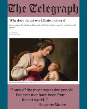Tabitha Soren Instagram - WHY DOES THE ART WORLD HATE ARTIST MOTHERS?⁠
Good bloody question....⁠
⁠
https://www.tabithasoren.com/press/the-telegraph⁠
(no paywall this way)⁠
⁠
Acts of Creation⁠
Curated by Hettie Judah⁠
Arnolfini Arts⁠
Bristol UK⁠
⁠
ON VIEW NOW