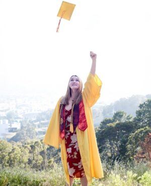 Tabitha Soren Instagram - Happy Mother's Day to moms everywhere. 💞 Additionally, I would like to congratulate the Pomona - Pitzer senior softball players on today’s graduation .🎓️ Pomona is  posthumously honoring Dixie with a diploma during today's ceremony and I will be the one walking across the stage to accept it. ⁠
⁠
As parents and caretakers, we find ourselves attending numerous ceremonies throughout our children's lives. Today, I cannot help but reminisce about the multitude of graduation ceremonies we have witnessed along the way for Dixie. I am wishing she was on stage today instead of me — and I remain thankful she is being remembered by the school which meant so much to her. ⁠
⁠
⁠