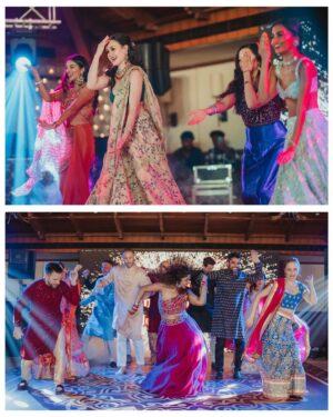 Tahir Raj Bhasin Instagram - बारी बरसी खटन गया सी ✨
The Sangeet ! 
.
.
@contrastbyparth @stylisttsahilgulati @niddhii_jain 
#TanMel #BhaiKiShaadi
#GreatIndianWeddings #Kerala