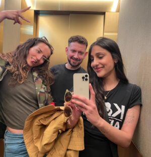 Taj Atwal Instagram - Brought my BFFS to the @bafta Q&A panel I was honoured to be on alongside two legends. Thank you to everyone who came and listened and asked fabulous questions. (Just missing my girls @miss.nisha.aaliya @lauren._.jenkins who also came and showed their love and support) 🖤