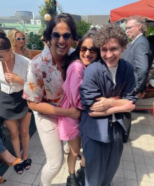 Taj Atwal Instagram - Apple TV x BAFTA brunch in the sunshine with my loves 💕🌸🩷