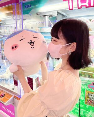 Takei Sara Instagram - ハチワレちゃんGET！！