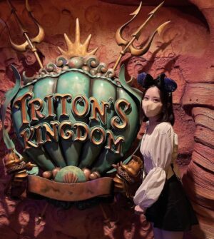 Takei Sara Instagram - ディズニーシー🐠