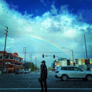 Taliesin Jaffe Instagram - Nice day today 🌈