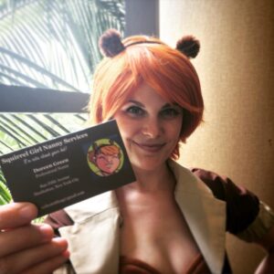 Taliesin Jaffe Instagram - Welcome to #WednesdayClub #SDCC @BWalloch #squirellgirl