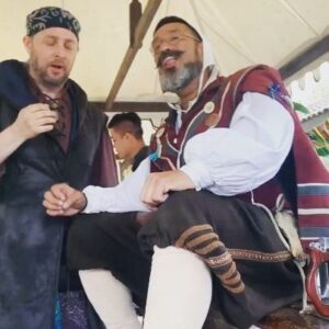 Taliesin Jaffe Instagram - Apparently sea shanty’s are making the rounds, so I’m digging up some random singing with friends from years past :-)