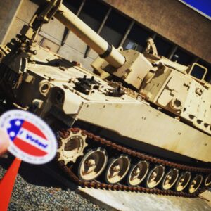 Taliesin Jaffe Instagram - Extreme voting #vote #seriouslyvote #tank